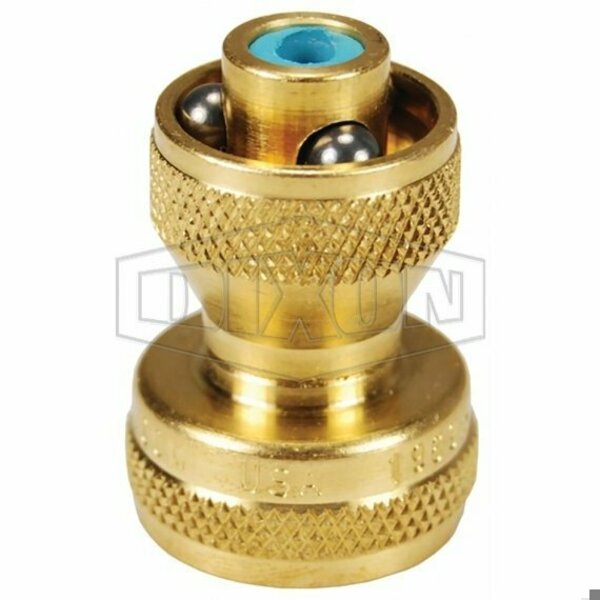 Dixon Adjust-A-Power Nozzle, 3/4 in Garden Hose Thread Connection, 100 psi Pressure, Brass, Domestic AAPN75GHT